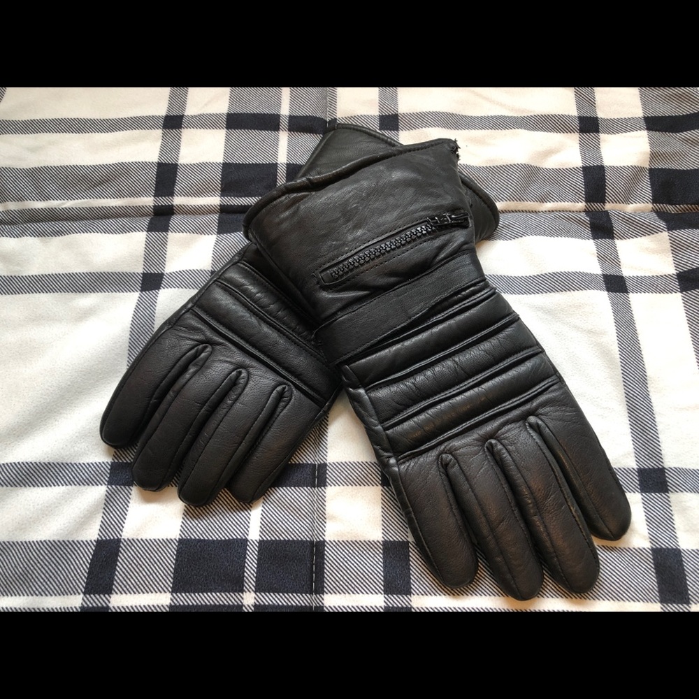 Leather Motorcycle Gloves